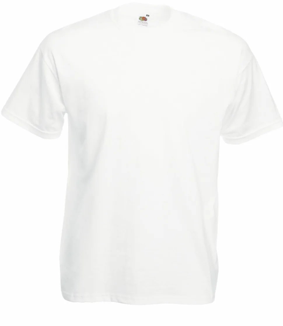 Fruit of the Loom SC221 - T-Shirt Homme Manches Courtes 100% Coton
