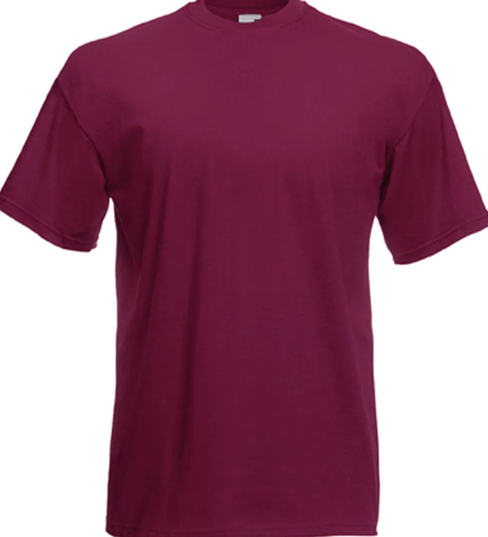 Fruit of the Loom SC221 - T-Shirt Homme Manches Courtes 100% Coton