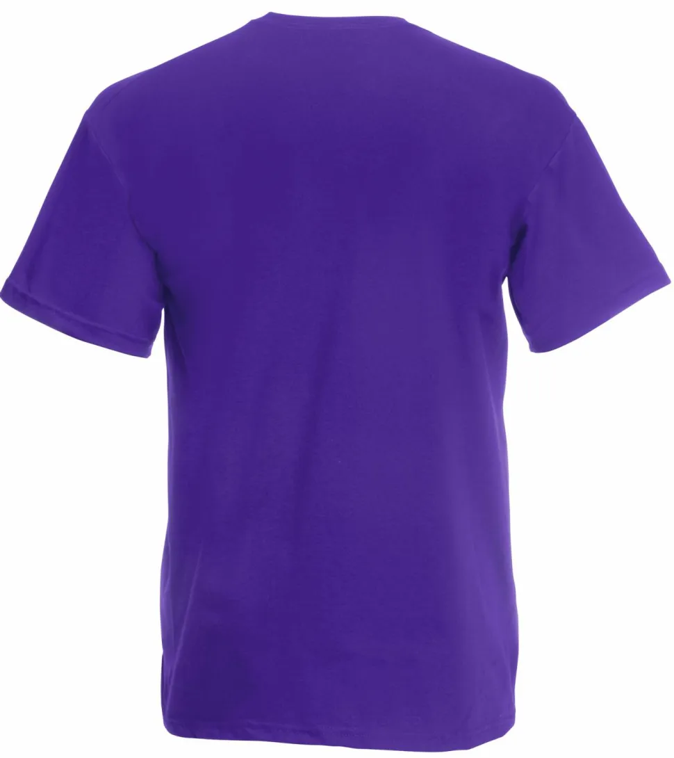 Fruit of the Loom SC221 - T-Shirt Homme Manches Courtes 100% Coton