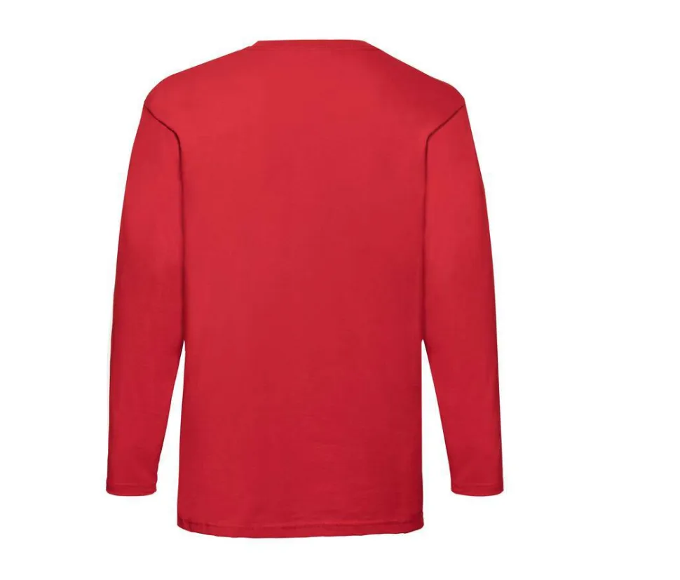 Fruit of the Loom SC233 - T-Shirt Homme Manches Longues 100% coton