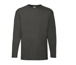 Fruit of the Loom SC233 - T-Shirt Homme Manches Longues 100% coton