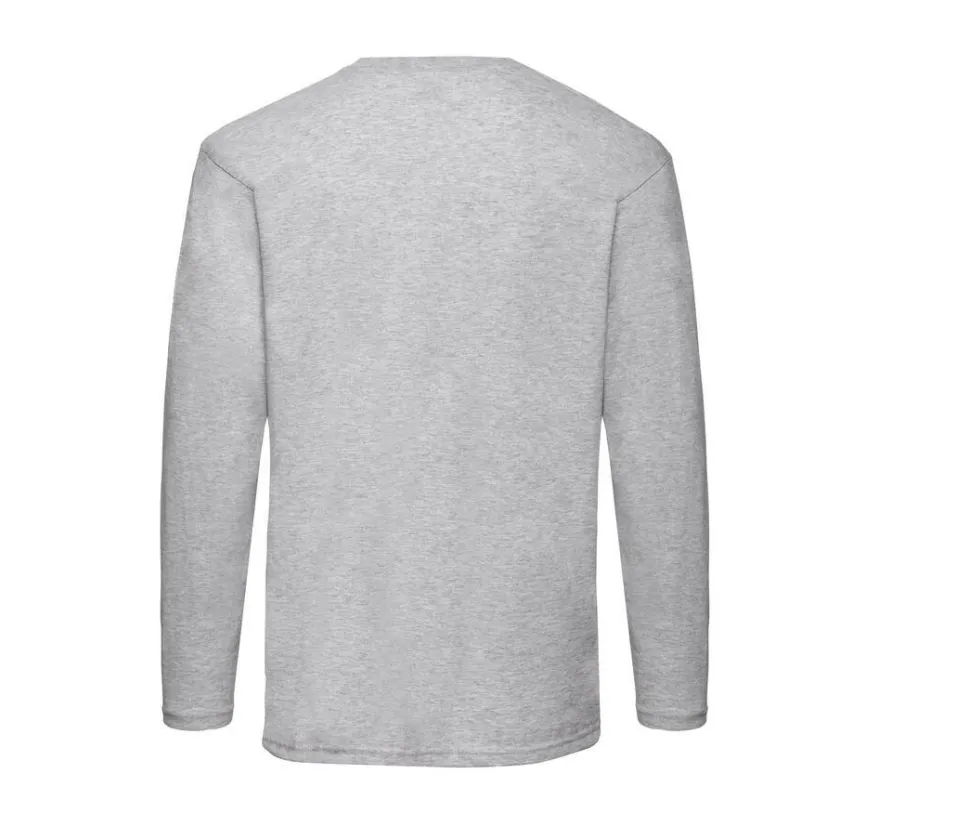 Fruit of the Loom SC233 - T-Shirt Homme Manches Longues 100% coton