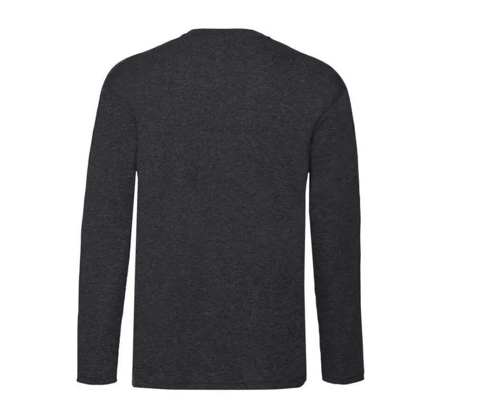 Fruit of the Loom SC233 - T-Shirt Homme Manches Longues 100% coton