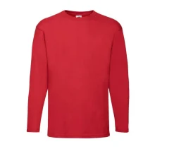 Fruit of the Loom SC233 - T-Shirt Homme Manches Longues 100% coton