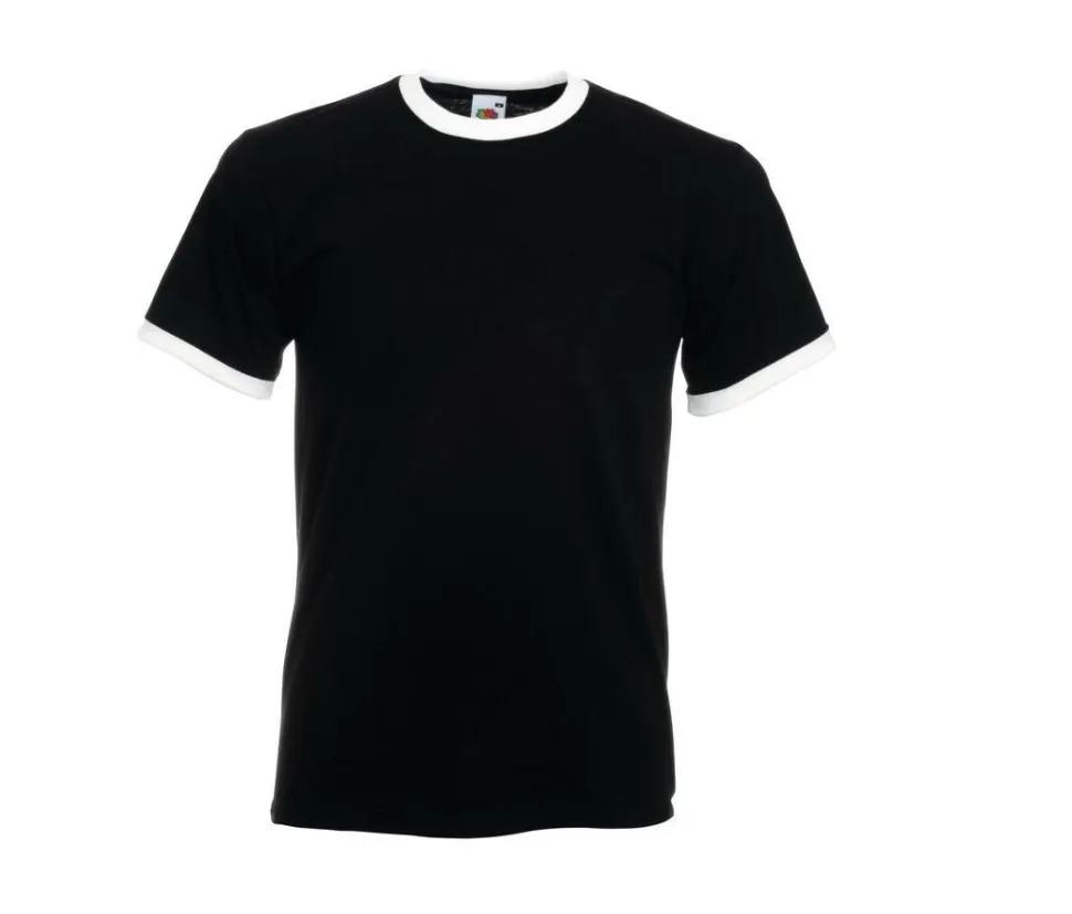 Fruit of the Loom SC245 - T-Shirt Homme Ringer 100% Coton