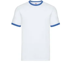 Fruit of the Loom SC245 - T-Shirt Homme Ringer 100% Coton