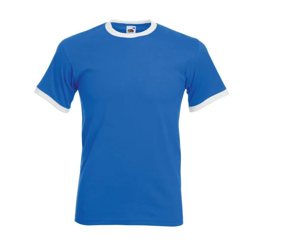 Fruit of the Loom SC245 - T-Shirt Homme Ringer 100% Coton