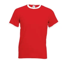 Fruit of the Loom SC245 - T-Shirt Homme Ringer 100% Coton