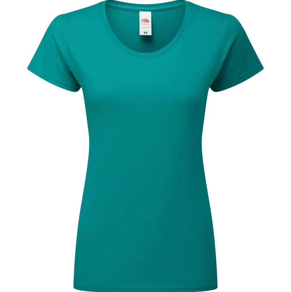 FRUIT OF THE LOOM SC200L - T-shirt Femme Confort Coton Doux