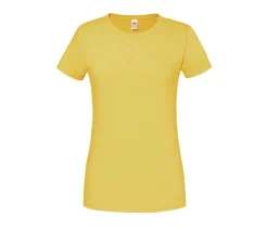 FRUIT OF THE LOOM SC200L - T-shirt Femme Confort Coton Doux