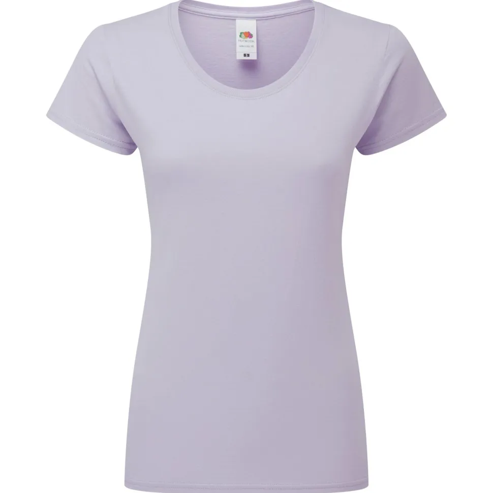 FRUIT OF THE LOOM SC200L - T-shirt Femme Confort Coton Doux