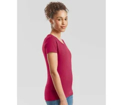 FRUIT OF THE LOOM SC200L - T-shirt Femme Confort Coton Doux