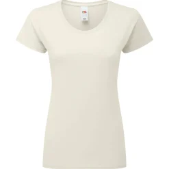 FRUIT OF THE LOOM SC200L - T-shirt Femme Confort Coton Doux