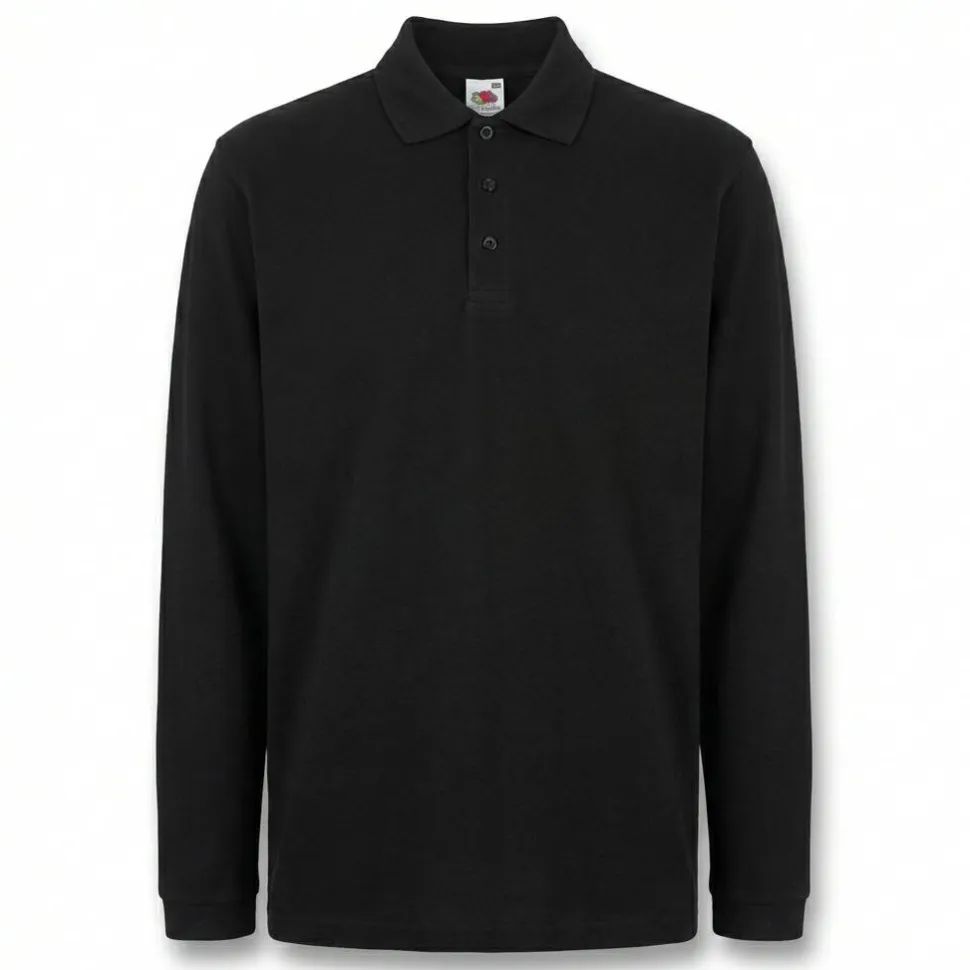 Fruit of the Loom SS258 - Polo à manches longues Premium