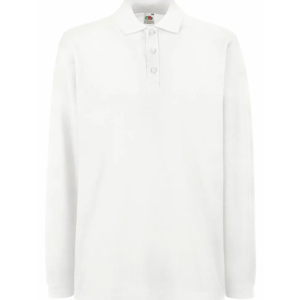 Fruit of the Loom SS258 - Polo à manches longues Premium