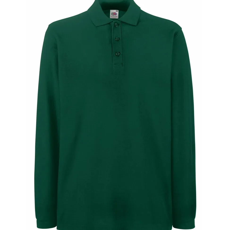 Fruit of the Loom SS258 - Polo à manches longues Premium