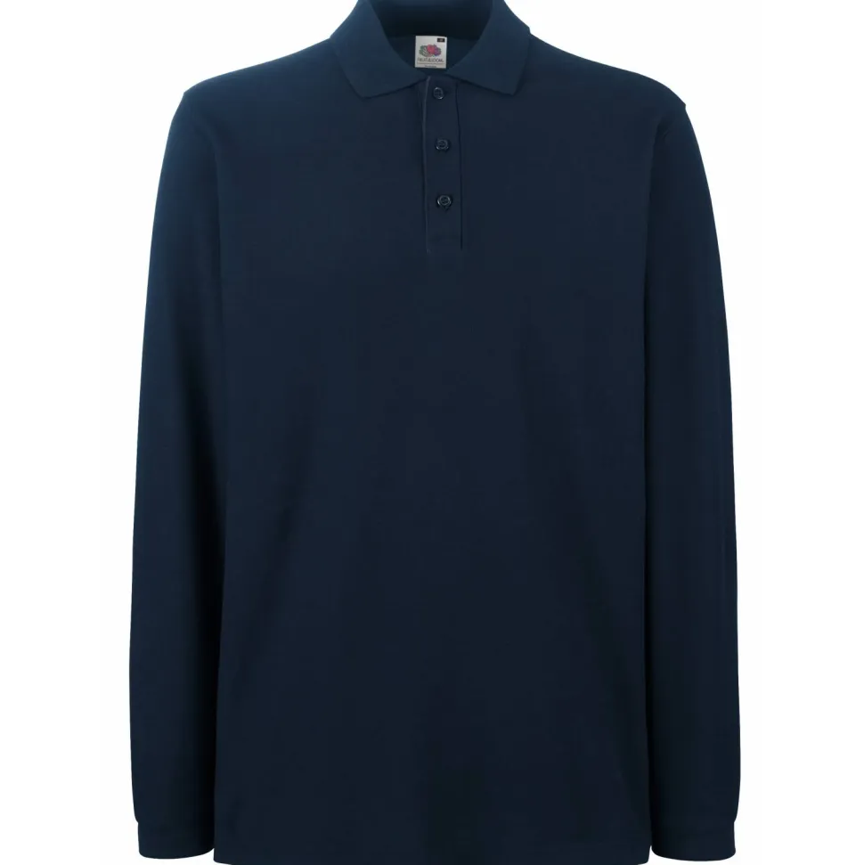 Fruit of the Loom SS258 - Polo à manches longues Premium