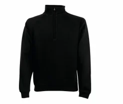 Fruit of the Loom SS830 - Sweat-shirt zippé 1/4 Premium 80/20