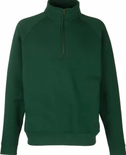 Fruit of the Loom SS830 - Sweat-shirt zippé 1/4 Premium 80/20