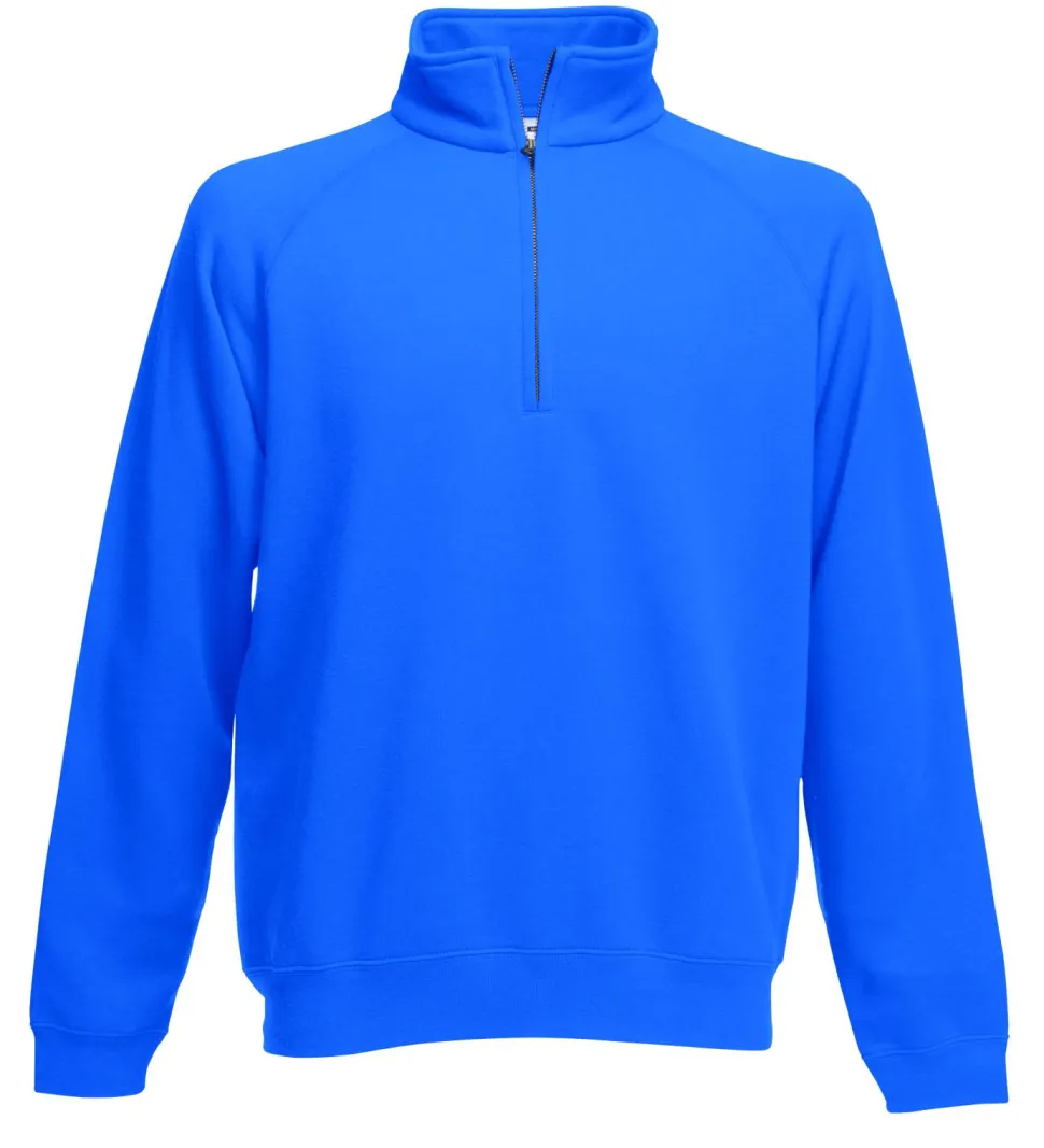 Fruit of the Loom SS830 - Sweat-shirt zippé 1/4 Premium 80/20