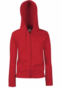 Fruit of the Loom SS312 - Sweat-shirt à capuche zippé femme Classic 80/20