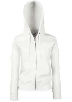 Fruit of the Loom SS312 - Sweat-shirt à capuche zippé femme Classic 80/20