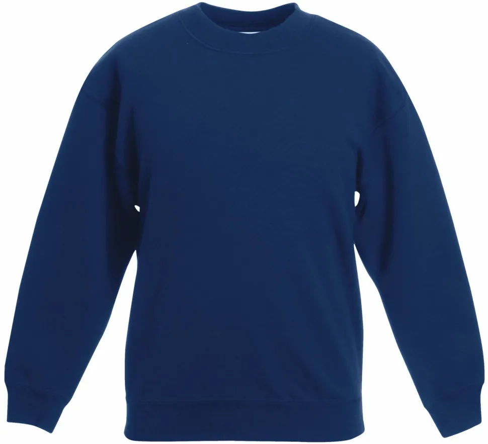 Fruit of the Loom SS201 - Sweat-shirt manches montées Classic 80/20 Enfant