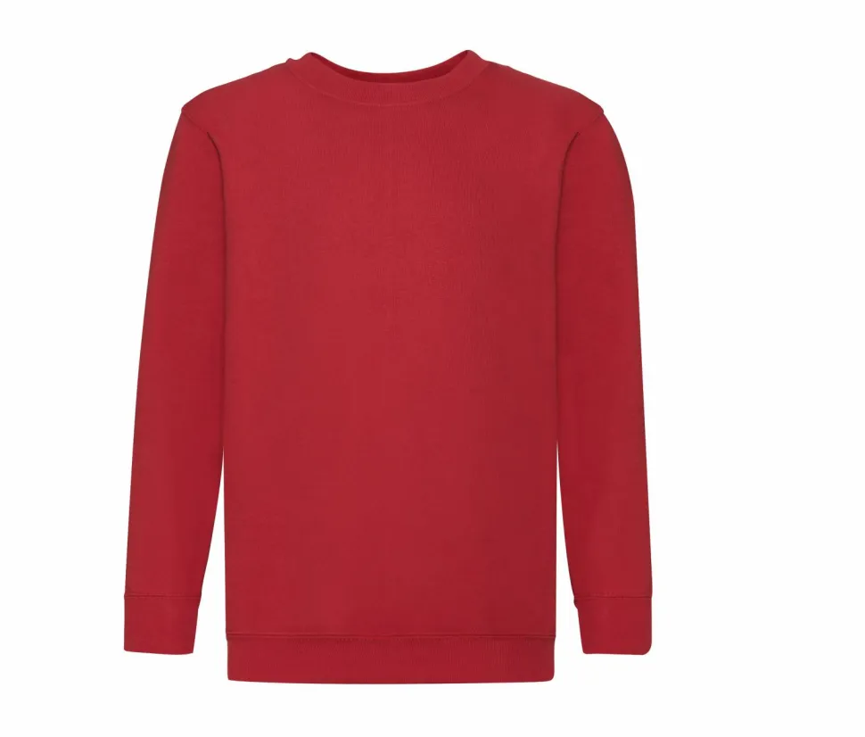Fruit of the Loom SS201 - Sweat-shirt manches montées Classic 80/20 Enfant