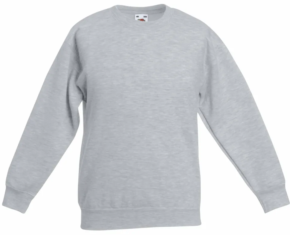 Fruit of the Loom SS201 - Sweat-shirt manches montées Classic 80/20 Enfant