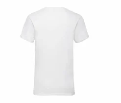 Fruit of the Loom SS034 - T-shirt Col V Confort Doux et Durable
