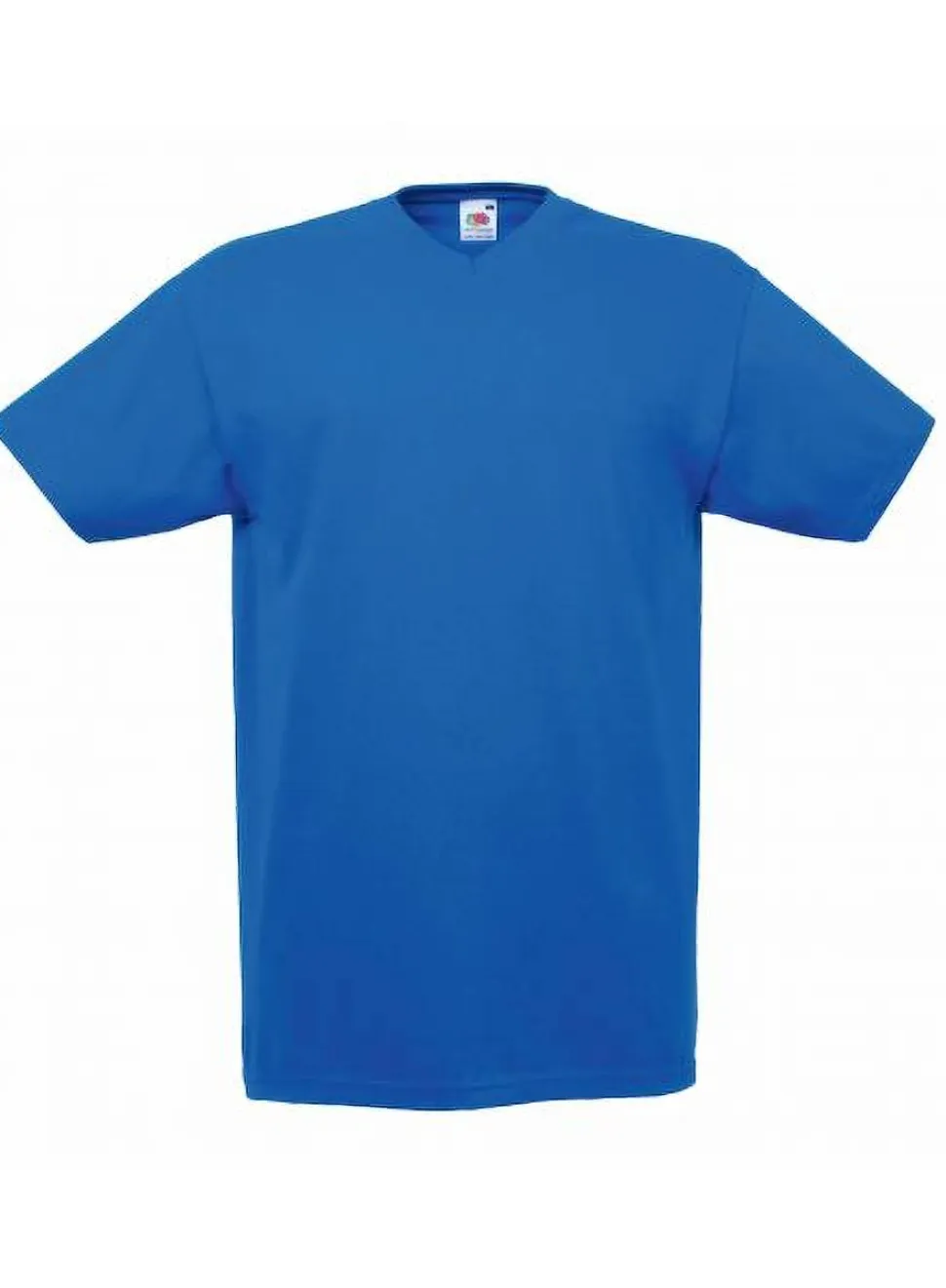 Fruit of the Loom SS034 - T-shirt Col V Confort Doux et Durable