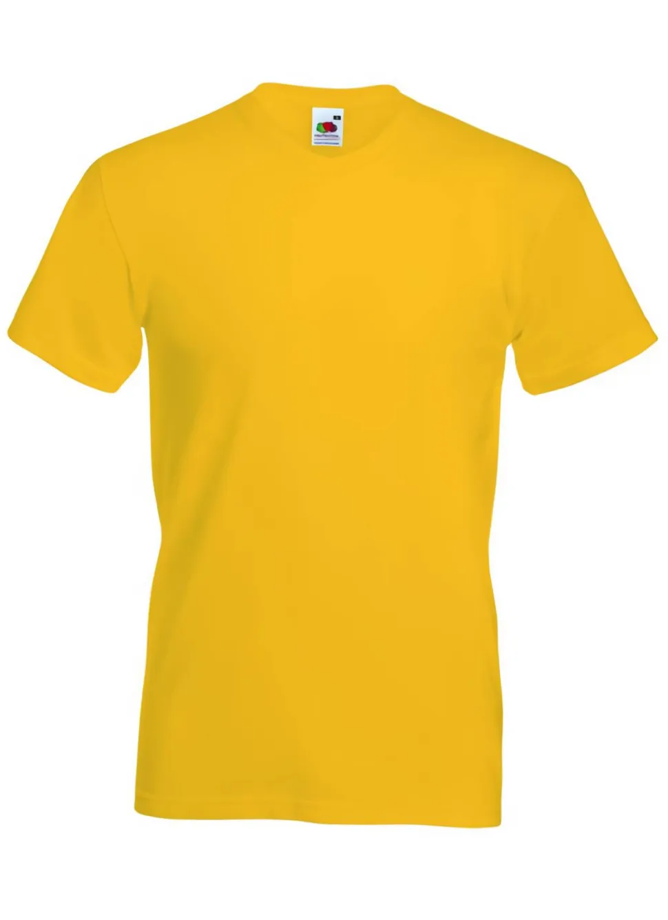 Fruit of the Loom SS034 - T-shirt Col V Confort Doux et Durable