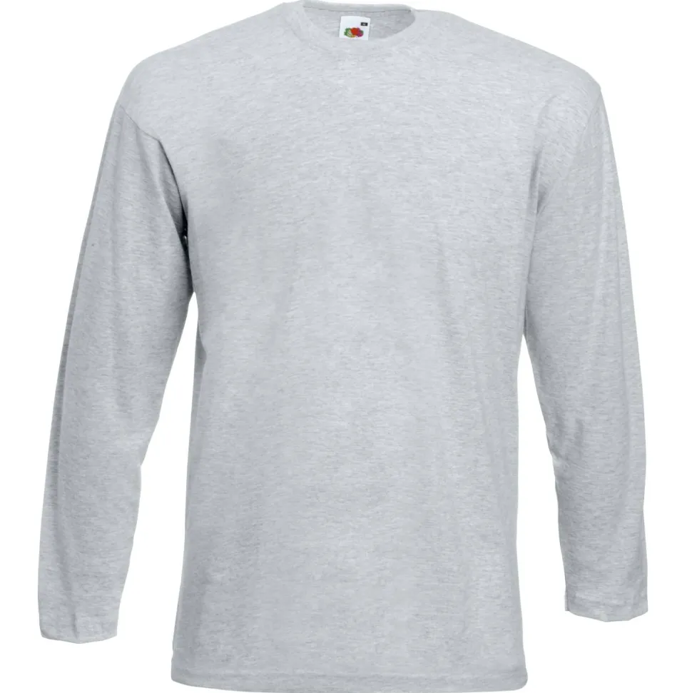 Fruit of the Loom SS032 - T-Shirt Manches Longues Homme Valueweight