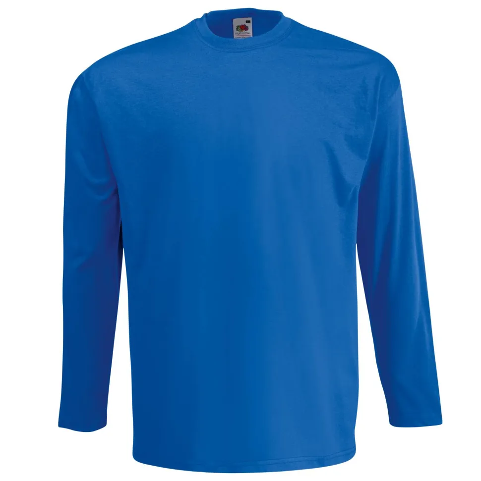 Fruit of the Loom SS032 - T-Shirt Manches Longues Homme Valueweight