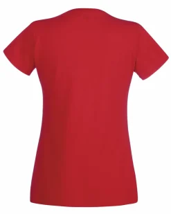 Fruit of the Loom SS047 - T-shirt Col V pour femme