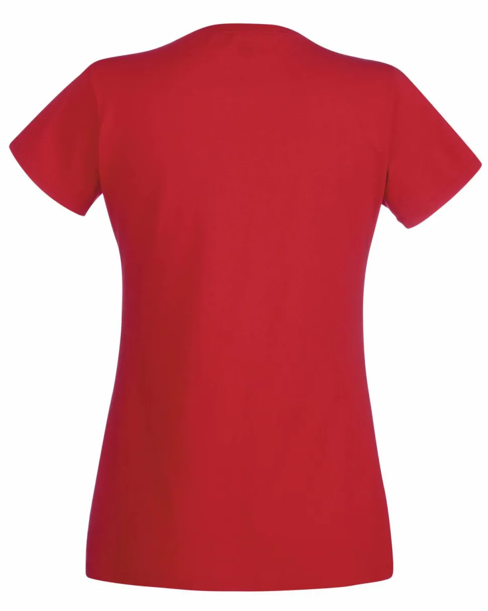 Fruit of the Loom SS047 - T-shirt Col V pour femme