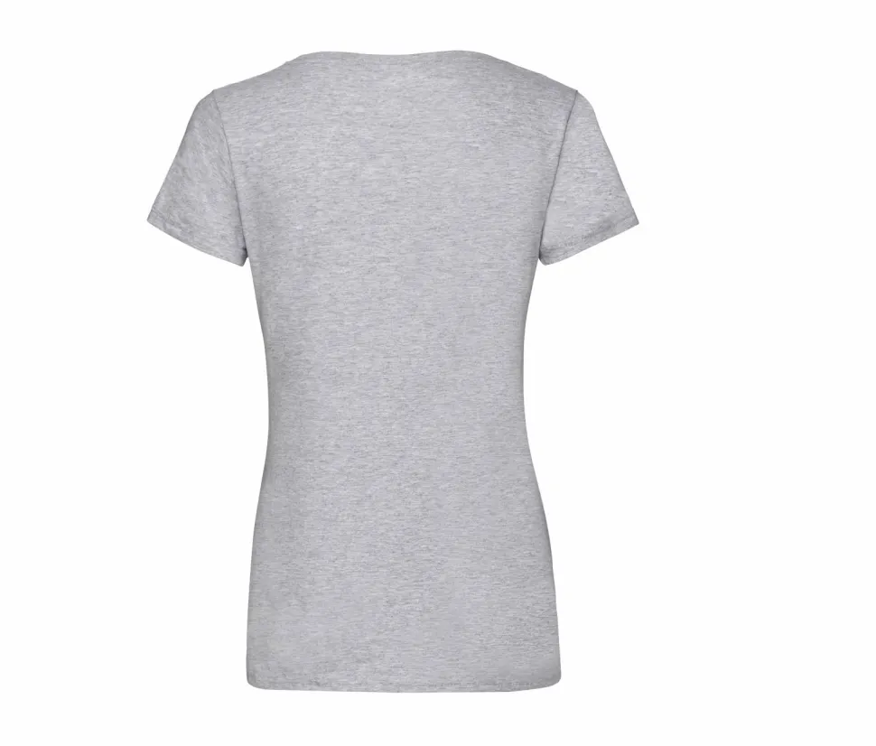Fruit of the Loom SS047 - T-shirt Col V pour femme