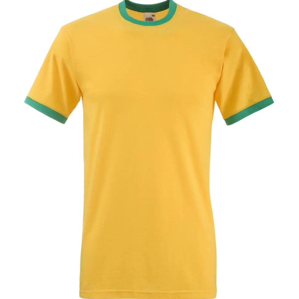 Fruit of the Loom SS168 - T-Shirt Homme Ringer