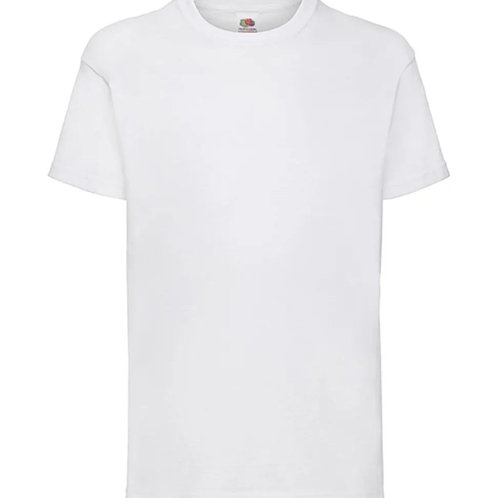 Fruit of the Loom SS031 - T-Shirt Cintré Enfant 100% Coton Valueweight