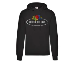 FRUIT OF THE LOOM VINTAGE SCV270 - Sweat capuche unisexe logo Fruit of the Loom