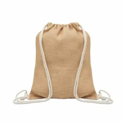 FUKURO Sac à cordon en jute - GiftRetail MO2190