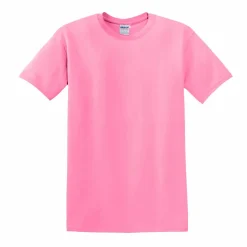 Gildan 5000 - T-shirt Homme Résistant en 100% Coton épais de Haute Qualité