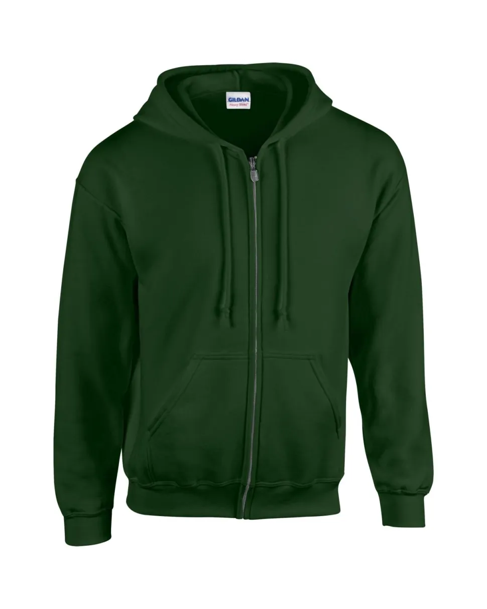 Gildan GD058 - Sweat-shirt à capuche adulte zippé HeavyBlend™