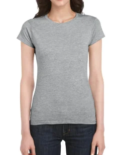 Gildan GD072 - T-Shirt Femme 100% Coton Ring-Spun