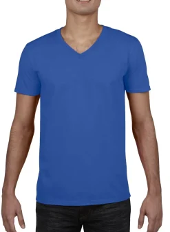 Gildan GD010 - T-Shirt Homme Col V Softstyle