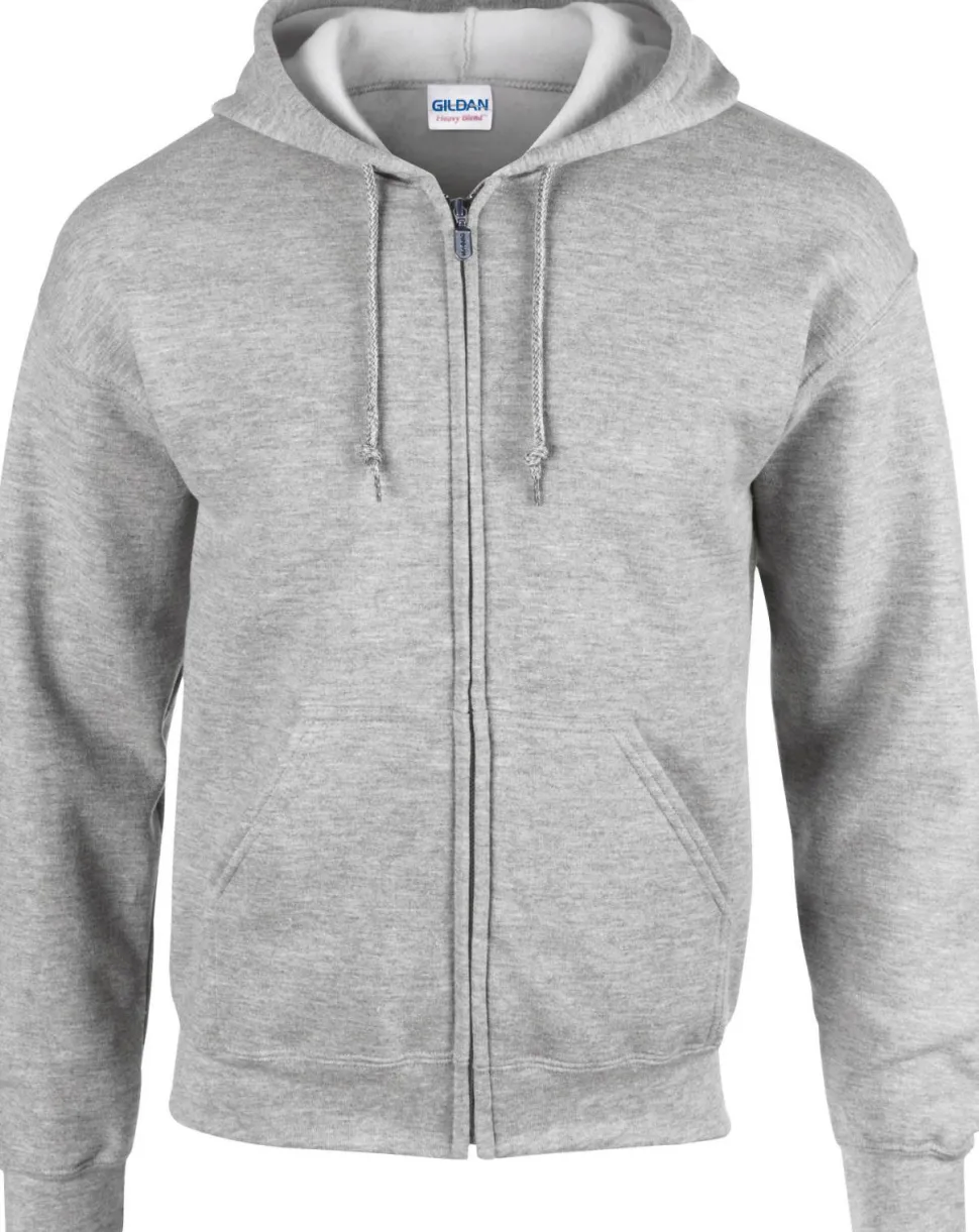 Gildan GI18600 - Sweat-Shirt Homme Zippé avec Capuche