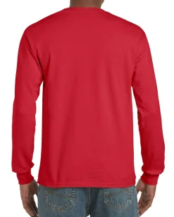 Gildan GI2400 - T-Shirt Homme Manches Longues 100% Coton