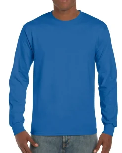 Gildan GI2400 - T-Shirt Homme Manches Longues 100% Coton