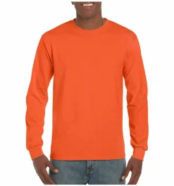 Gildan GI2400 - T-Shirt Homme Manches Longues 100% Coton