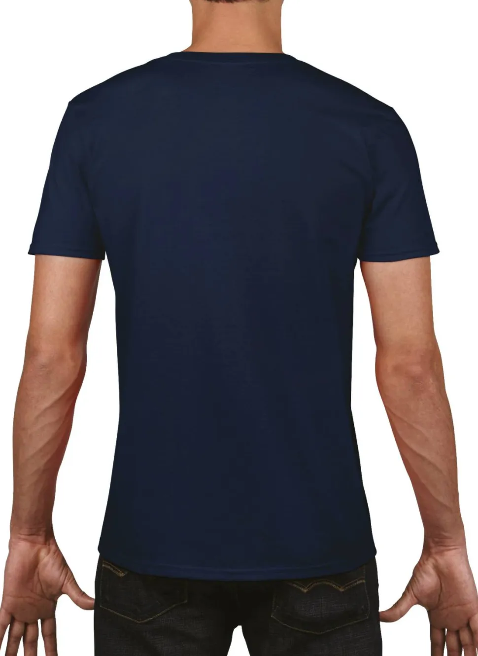 Gildan GI64V00 - T-Shirt Homme Col V 100% Coton